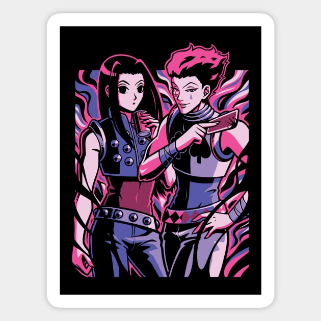 Deadly Duo Magnet by Pixeleyebat